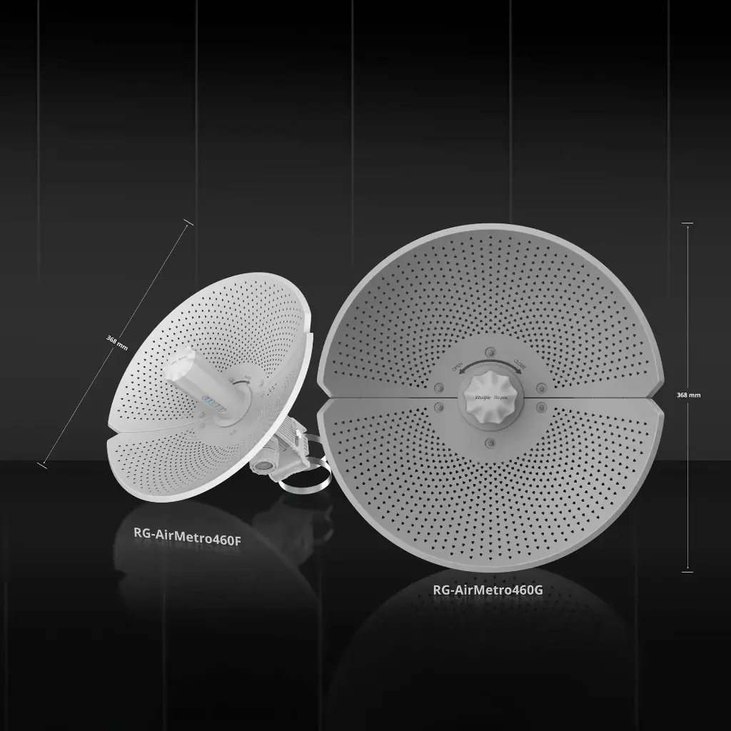 RG-AIRMETRO460G | CPE ESTACION BASE INALAMBRICO 23 DBI GIGAETHERNET 