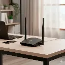 DS-3WR3N    Router Inalámbrico WISP en Banda 2.4 GHz / Hasta 300 Mbps / 4 Puertos 10/100 Mbps / 2 Antenas Omnidireccional de 5 dBi / Interior