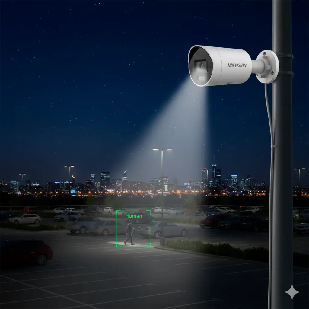 DS-2CD2043G2-LI2U | Bala IP 4 Megapixel / Lente 2.8 mm / 40 mts IR EXIR / Exterior IP67 / WDR 120 dB / PoE / Micrófono Integrado / ACUSENSE (Evita Falsas Alarmas) / Metal / MicroSD / ONVIF