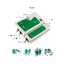 LPS-KITS-T03K | MALETA KID DE RED : 1 Pieza de instrumento de  medición de línea 468 . 1PCS Cuchillo amarillo de pelar   Cortador de alambre de módulo. Ponchadora 315 . Una  batería de 5-9V . Destornilladores, 2PCS Pinza  pelacables coaxial 1 PCS  Pinza pelacable universal .  30PCS RJ45 Cabez de Cristal