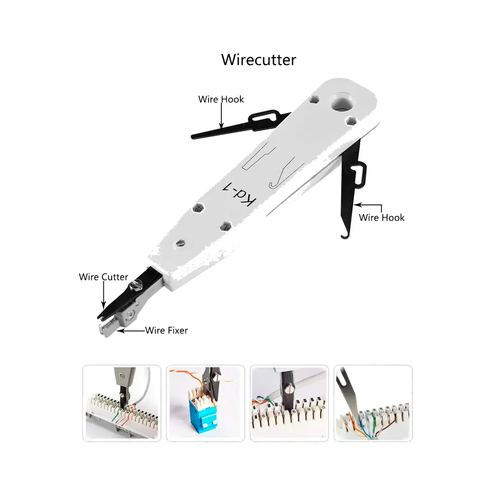 LPS-KITS-T03K | MALETA KID DE RED : 1 Pieza de instrumento de  medición de línea 468 . 1PCS Cuchillo amarillo de pelar   Cortador de alambre de módulo. Ponchadora 315 . Una  batería de 5-9V . Destornilladores, 2PCS Pinza  pelacables coaxial 1 PCS  Pinza pelacable universal .  30PCS RJ45 Cabez de Cristal