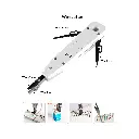 LPS-KITS-T03K | MALETA KID DE RED : 1 Pieza de instrumento de  medición de línea 468 . 1PCS Cuchillo amarillo de pelar   Cortador de alambre de módulo. Ponchadora 315 . Una  batería de 5-9V . Destornilladores, 2PCS Pinza  pelacables coaxial 1 PCS  Pinza pelacable universal .  30PCS RJ45 Cabez de Cristal