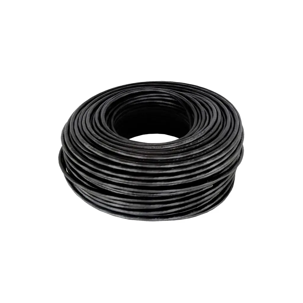 LPS UTP CAT5EXT100-PE | (NUEVO) CABLE CATEGORIA 5E  EXTERIOR  ROLLO 100MTS  COLOR DE CHAQUETA  NEGRA