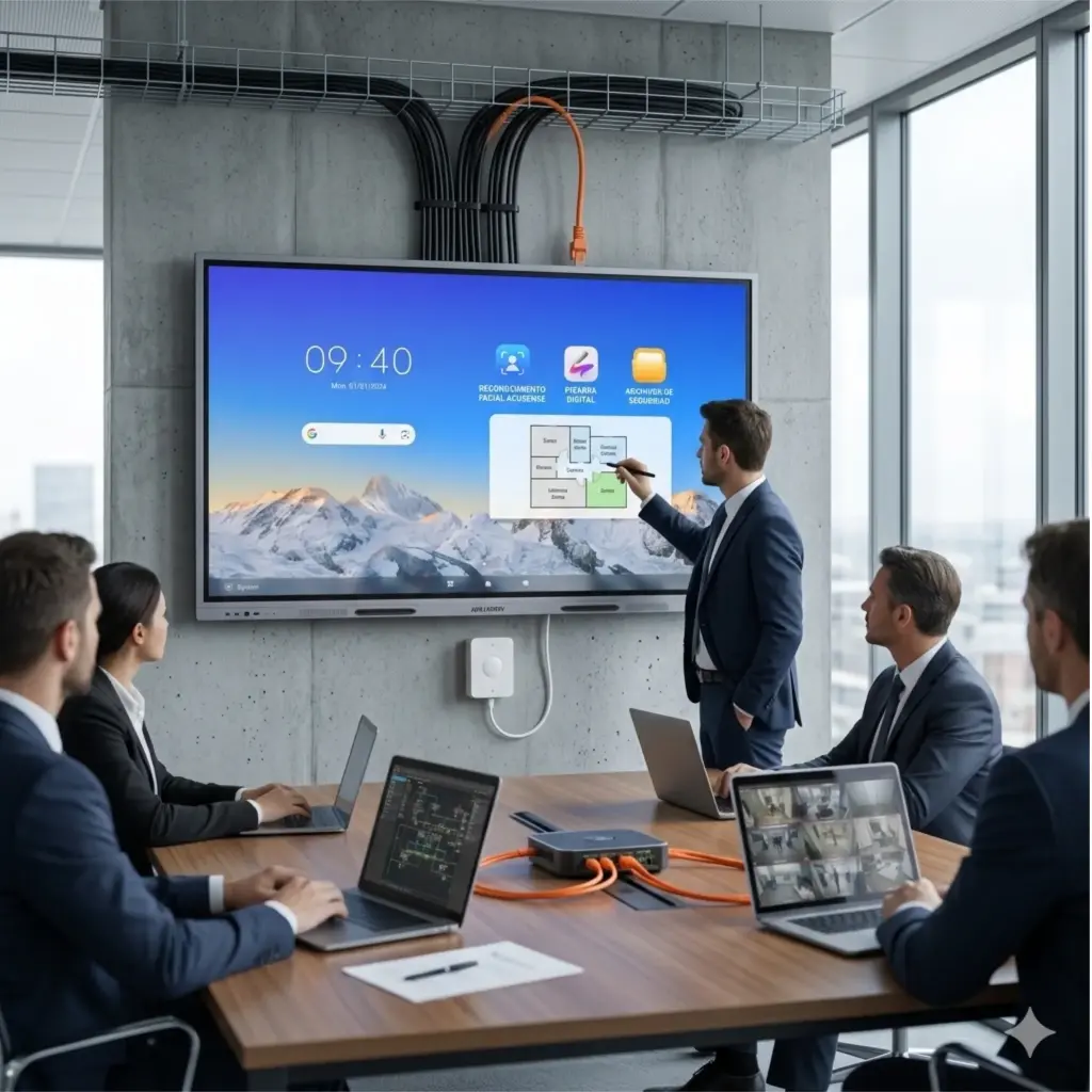 DS-D5C75RB/A | Pantalla interactiva 4K de 75 pulgadas