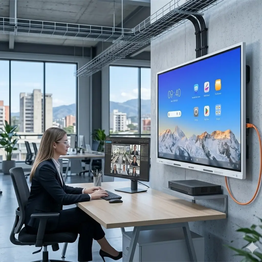 DS-D5C75RB/A | Pantalla interactiva 4K de 75 pulgadas