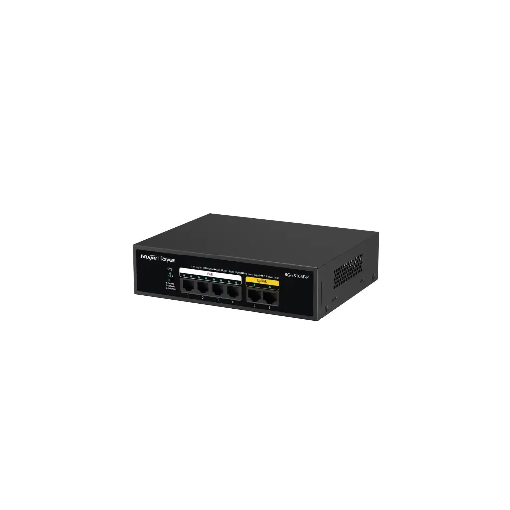 SWITCH NO ADMIN 6 PTOS  4 POE  54W