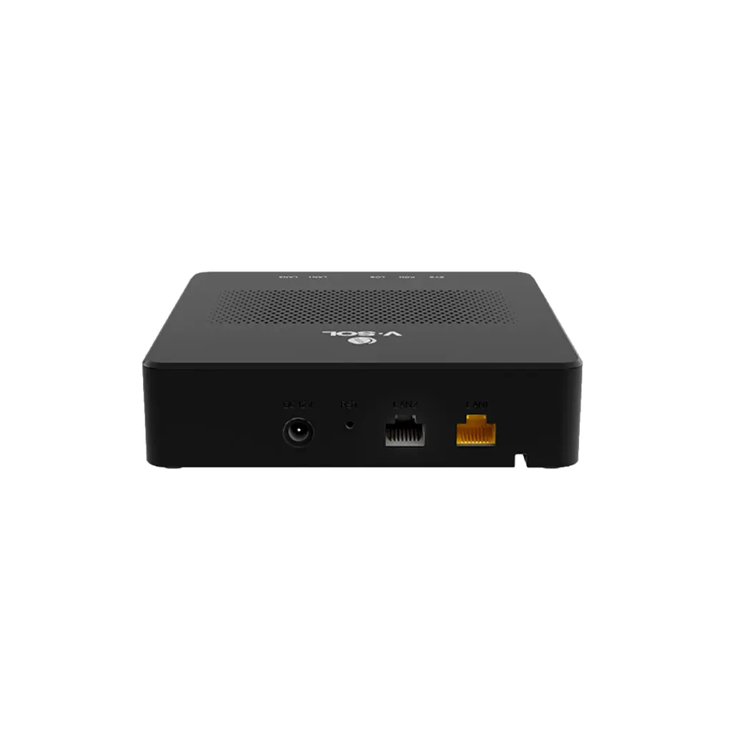 V2902A-XGS | ONU/ONT Bridge XGSPON / 1 Puerto RJ45 10 Gbps / 1 Puerto RJ45 1 Gbps / Conector SC/UPC / Ideal para Servicios Empresariales