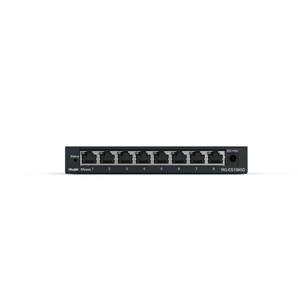 RG-ES108GD | Switch No Administrable Sin PoE de 8 puertos 10/100/1000Mbps