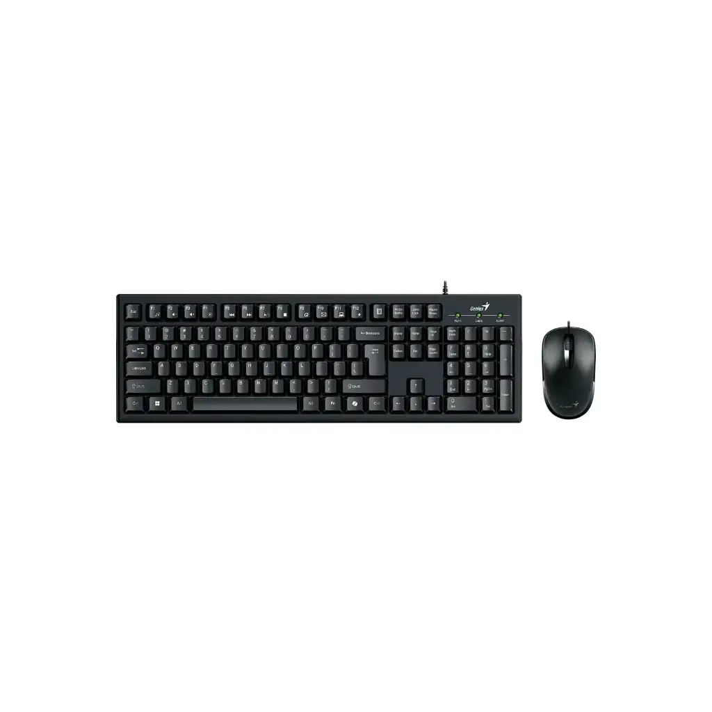 KM-100SE | COMBO TECLADO Y MOUSE ALAMBRICO KM-100SE