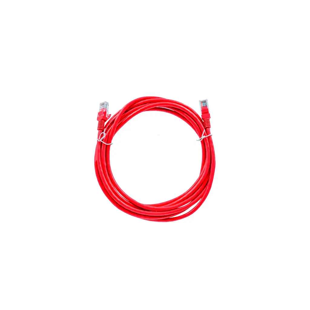 C610R-2610 | PATCH CORD CAT 6  10 FT   ROJO 
