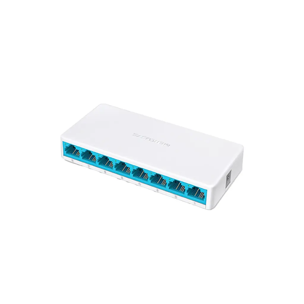 MS108 | SWITCH ESCRITORIO 8 PUERTOS 10/100 MBPS