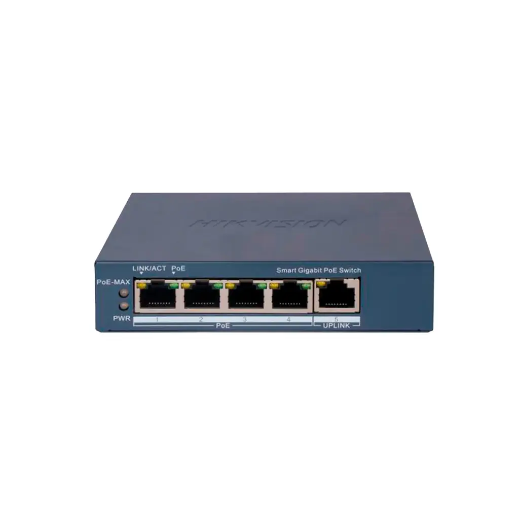 DS-3E1105P-EI/M | SWITCH ADMINIOSTRABLE POE 5 PUERTOS 