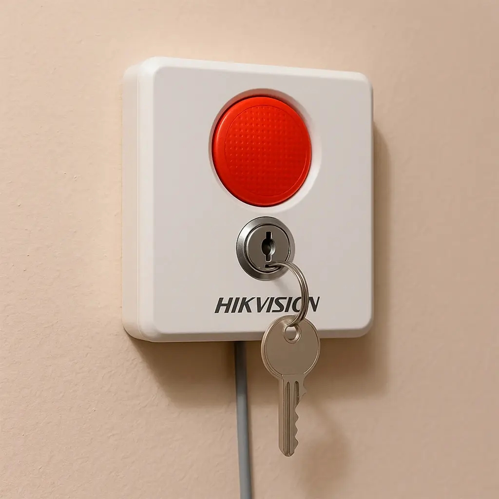DS-PD1-EB | BOTON PANICO CABLEADO LLAVE