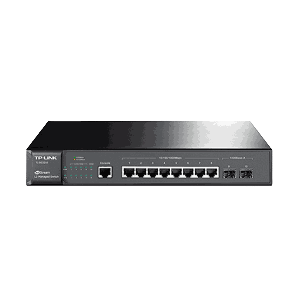 TL-SG3210 | SWITCH 8 PUERTOS GIGABITE L2 2 RANURAS SSP PUERTOS STP-RSTP-MSTP