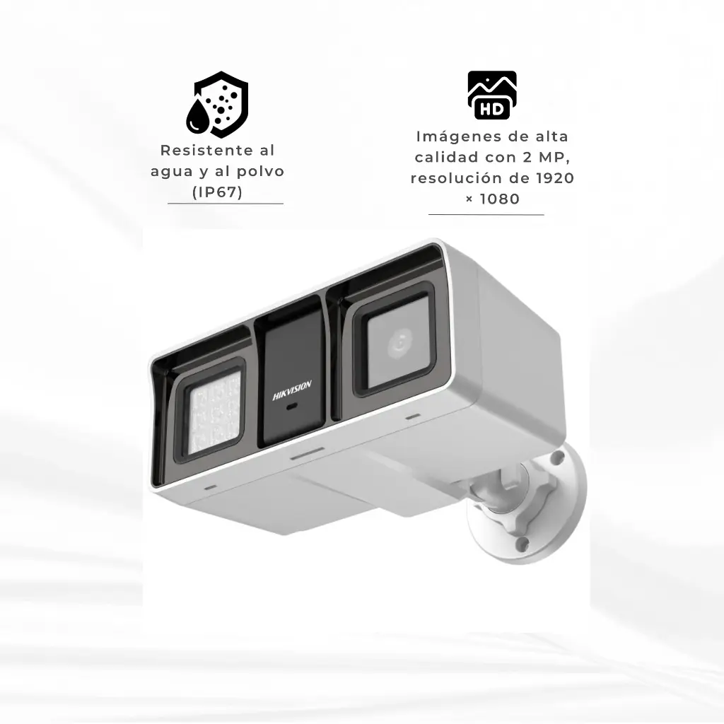 DS-2CE18D0T-LFS | CAMARA BALA TIPO LAMPARA CON AUDIO DE 2MP HIKVISION 