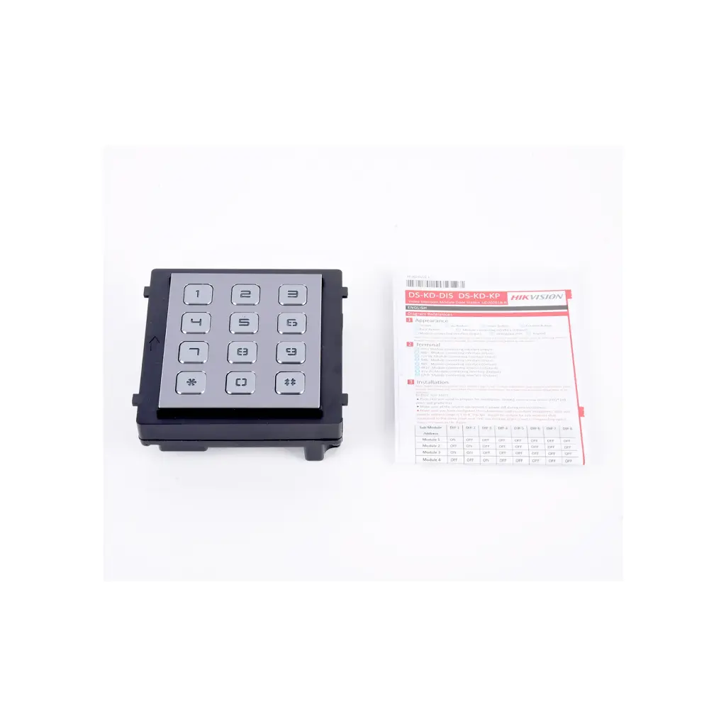 DS-KD-KP | MODULO DE TECLADO PARA ACCESO 