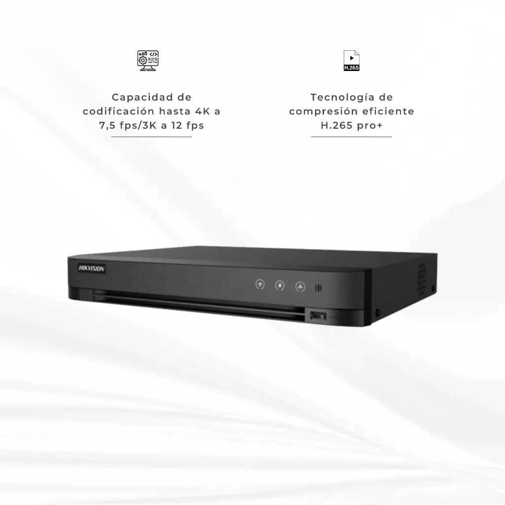 IDS-7208HUHI-M1/FA | DVR 8 CANALES 8MP CON RECONOCIMIENTO FACIAL