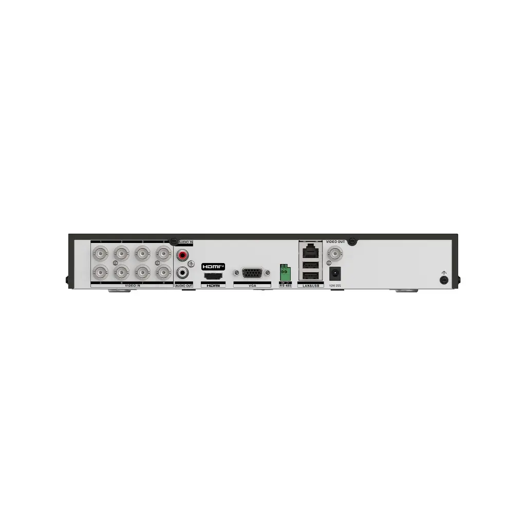 iDS-7208HUHI-M1/X | DVR 8CH 8MP ACUSENSE AUDIO POR COAXITRON