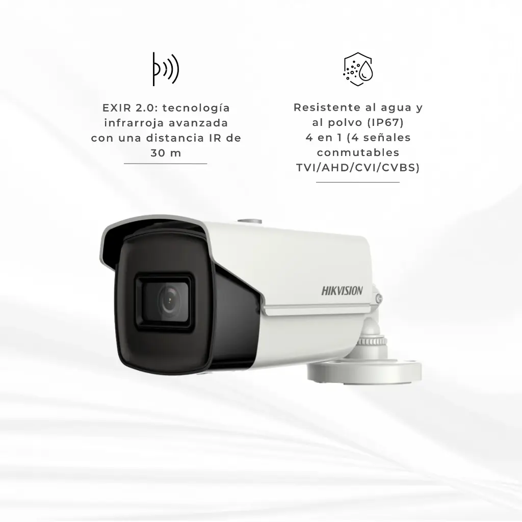 DS-2CE16U1T-IT1F | CAMARA BALA 8MP 2.8MM