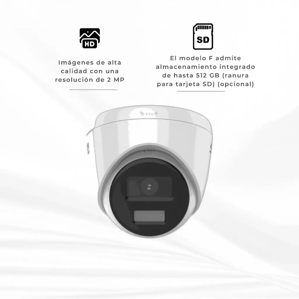 DS-2CD1327G2-L | CAMARA DOMO IP COLORVU 2MP HIKVISION 