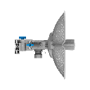 RG-AIRMETRO460G | CPE ESTACION BASE INALAMBRICO 23 DBI GIGAETHERNET 