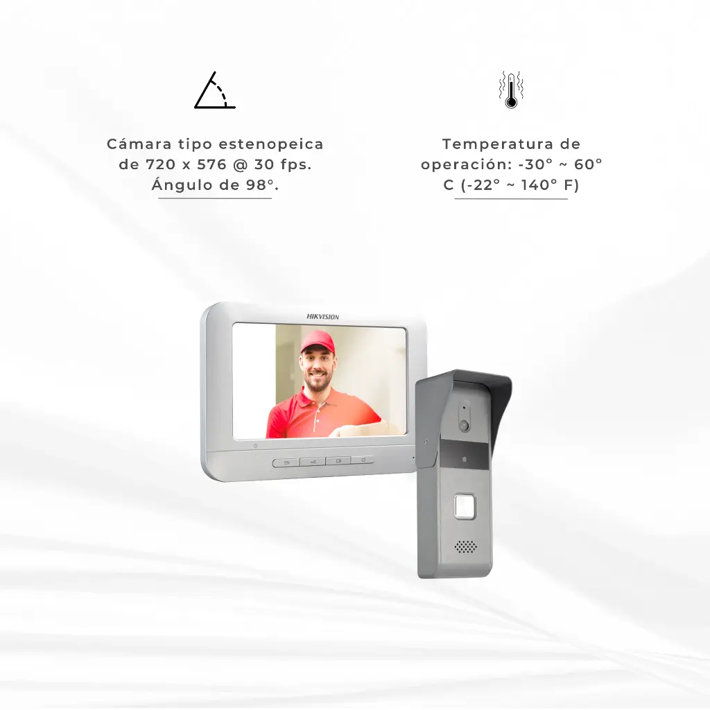 DS-KIS203T | KIT VIDEO PORTERO  