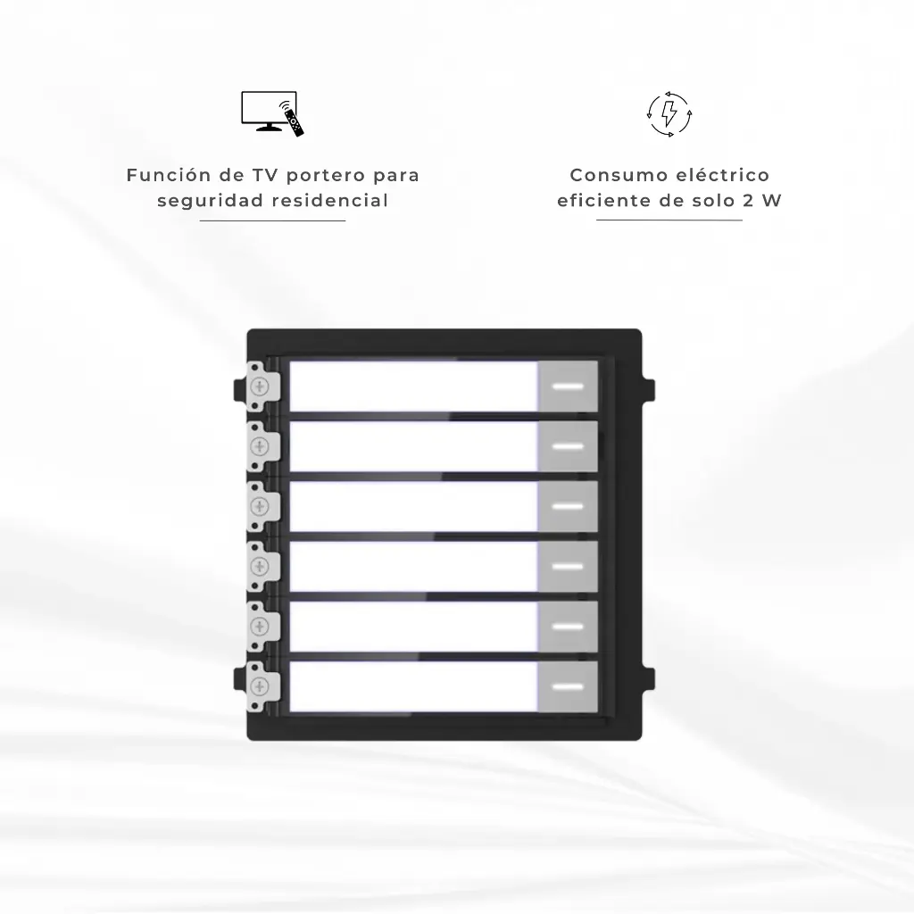 DS-KD-KK | MODULO DE BOTONES PARA VIDEO PORTERO MODULAR