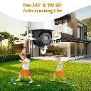 DS-2DE2C400MWG/W | CAMARA IP DOMO PT EXTERIORES DE 4 MP CON LUZ HÍBRIDA INTELIGENTE Y WIFI