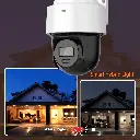 DS-2DE2C400MWG/W | CAMARA IP DOMO PT EXTERIORES DE 4 MP CON LUZ HÍBRIDA INTELIGENTE Y WIFI