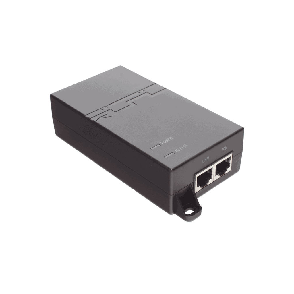 RGE130(GE) | INYECTOR POE ESTANDAR 8023 AT GIGABIT 53V 30W