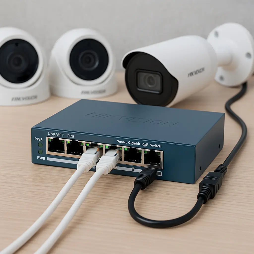 DS-3E1105P-EI/M | SWITCH ADMINIOSTRABLE POE 5 PUERTOS 