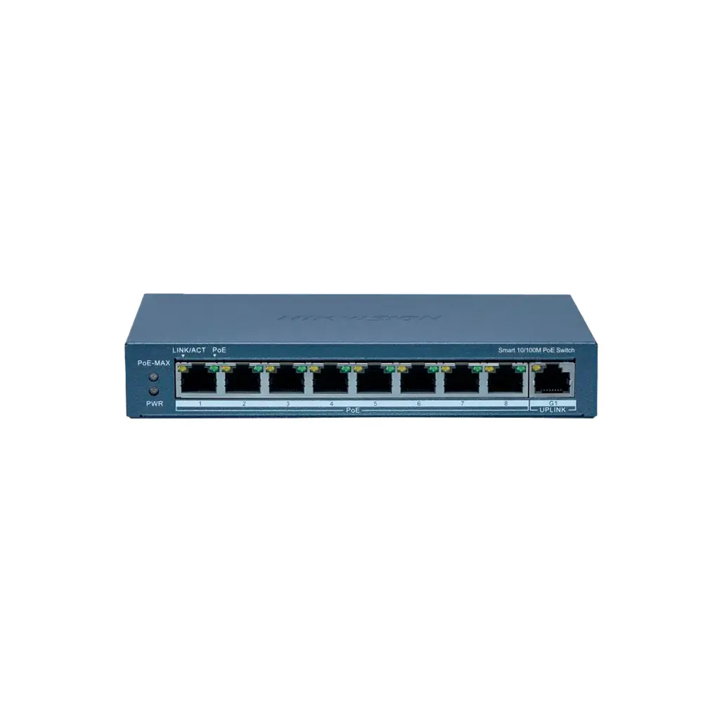DS-3E1309P-EI/M | SWITCH ADMINIOSTRABLE POE 8 PUERTOS 