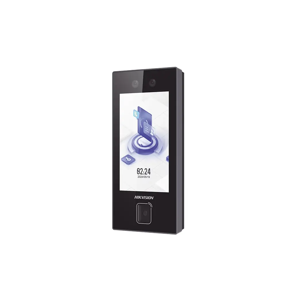 DS-K1T344MBWX-QRE1 | TERMINAL FACIAL MIN MOE CON LECTOR DE QRS WIFI EXTERIOR - 3000 ROSTROS - 3000 TARJETAS