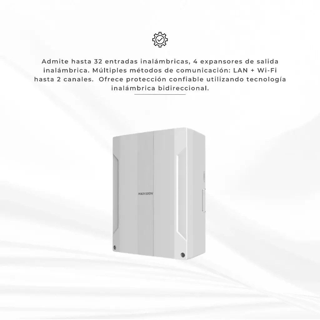 DS-PHA32-P/LA | PANEL DE ALARMA HIBRIDO DE 32 ZONAS