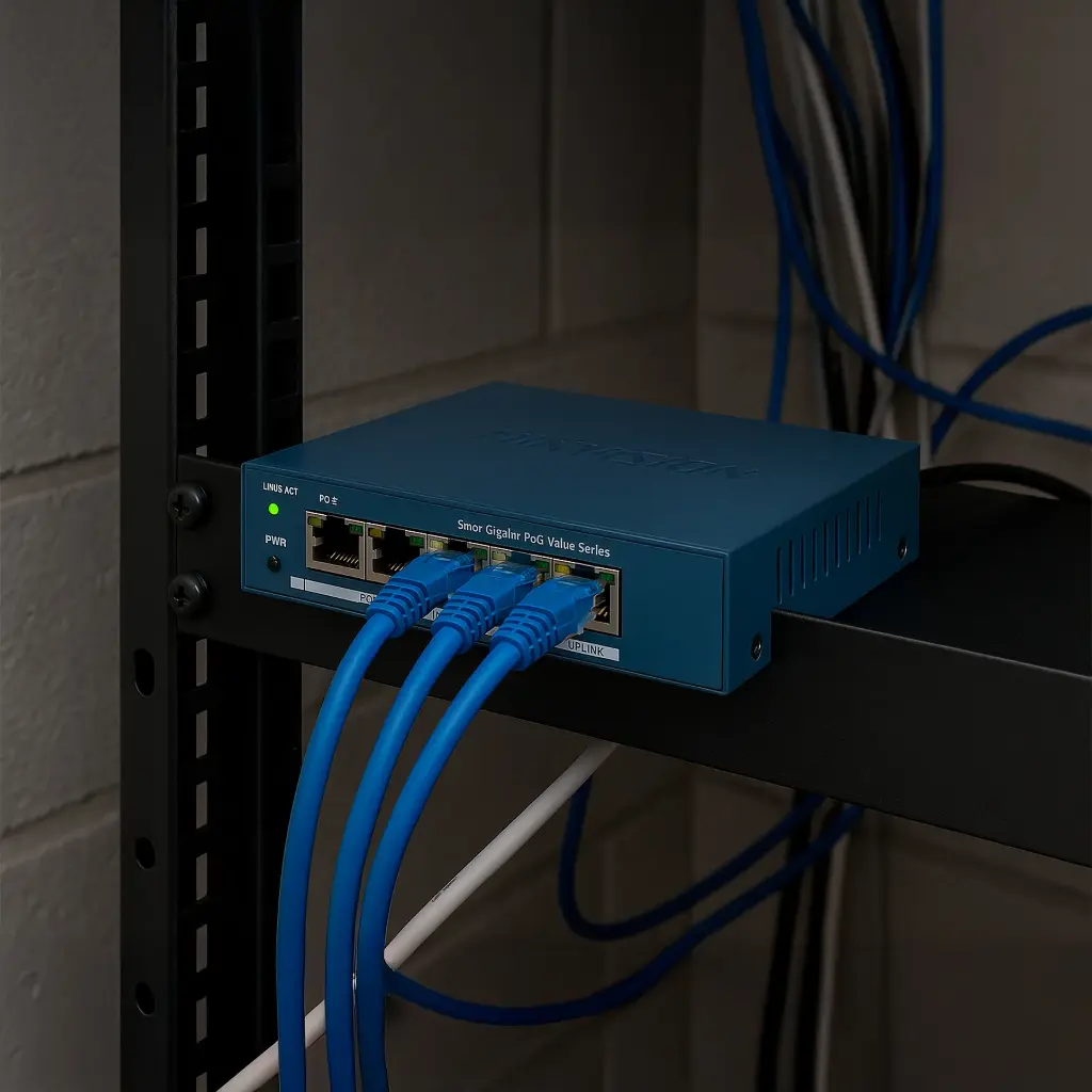 DS-3E1505P-EI/M | SWITCH 5 PUERTOS GIBABIT POE ADMINISTRABLE
