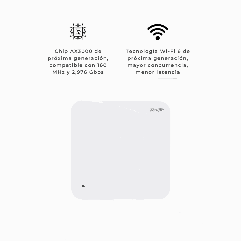 RGAP820L(V3) | ACESS POINT INTERIOR WI-FI  AX3000