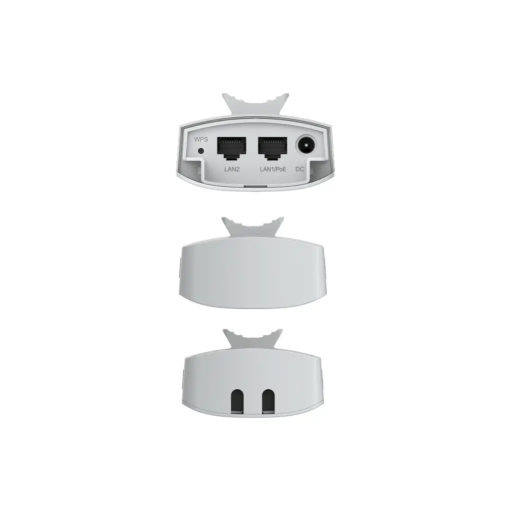 RG-EST100-E | KIT COMPLETO ENLACE PUNTO A PUNTO 2.4GHZ HASTA 500 METROS