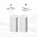 RG-M18(2PACK) | ROUTER HOGAR CONEXION WAN 1Gbps DOBLE BANDA MIMO 2X2 48 USUARIOS WIFI 6 PQTE 2 UND RUIJIE UNICO 