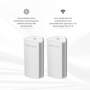 RG-M18(2PACK) | ROUTER HOGAR CONEXION WAN 1Gbps DOBLE BANDA MIMO 2X2 48 USUARIOS WIFI 6 PQTE 2 UND RUIJIE UNICO 