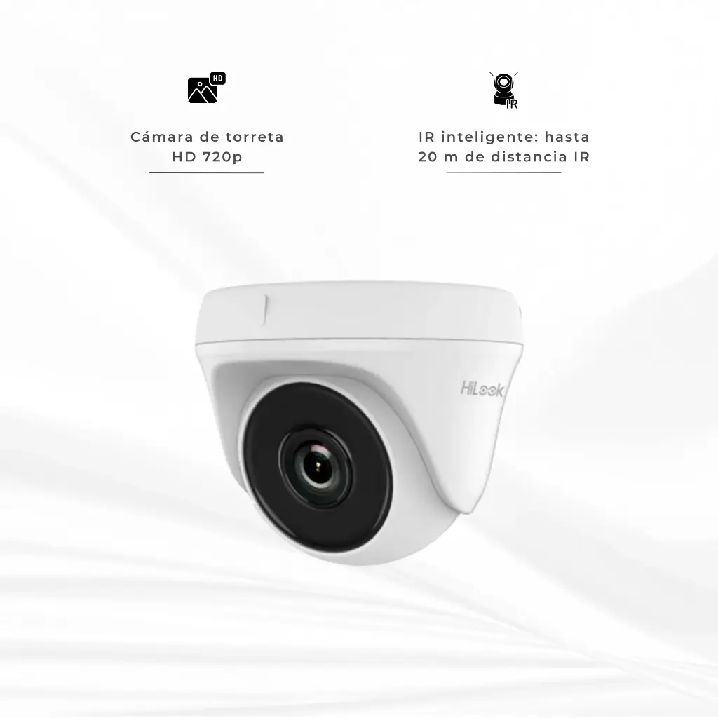 THC-T110P  | CAMARA DOMO 720P (1MP) 20M MENU OSD LENTE 2.8 PLASTICA