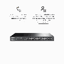 TL-SG3424P | SWITCH TP-LINK ADMINISTRABLE JETSTREAM 24 PUERTOS GIGABIT 