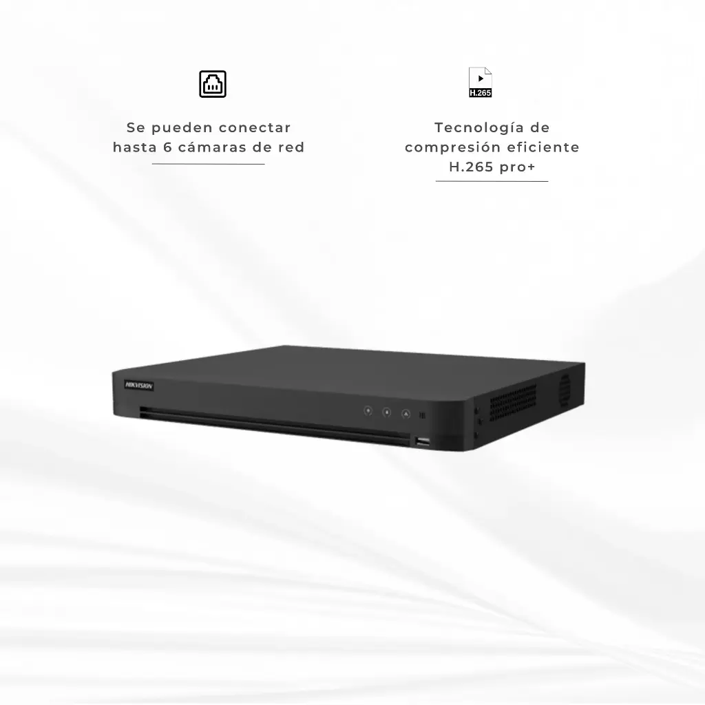 iDS-7204HUHI-M2/FA | DVR 8MP 4 CH CON RECONOCIMIENTO FACIAL