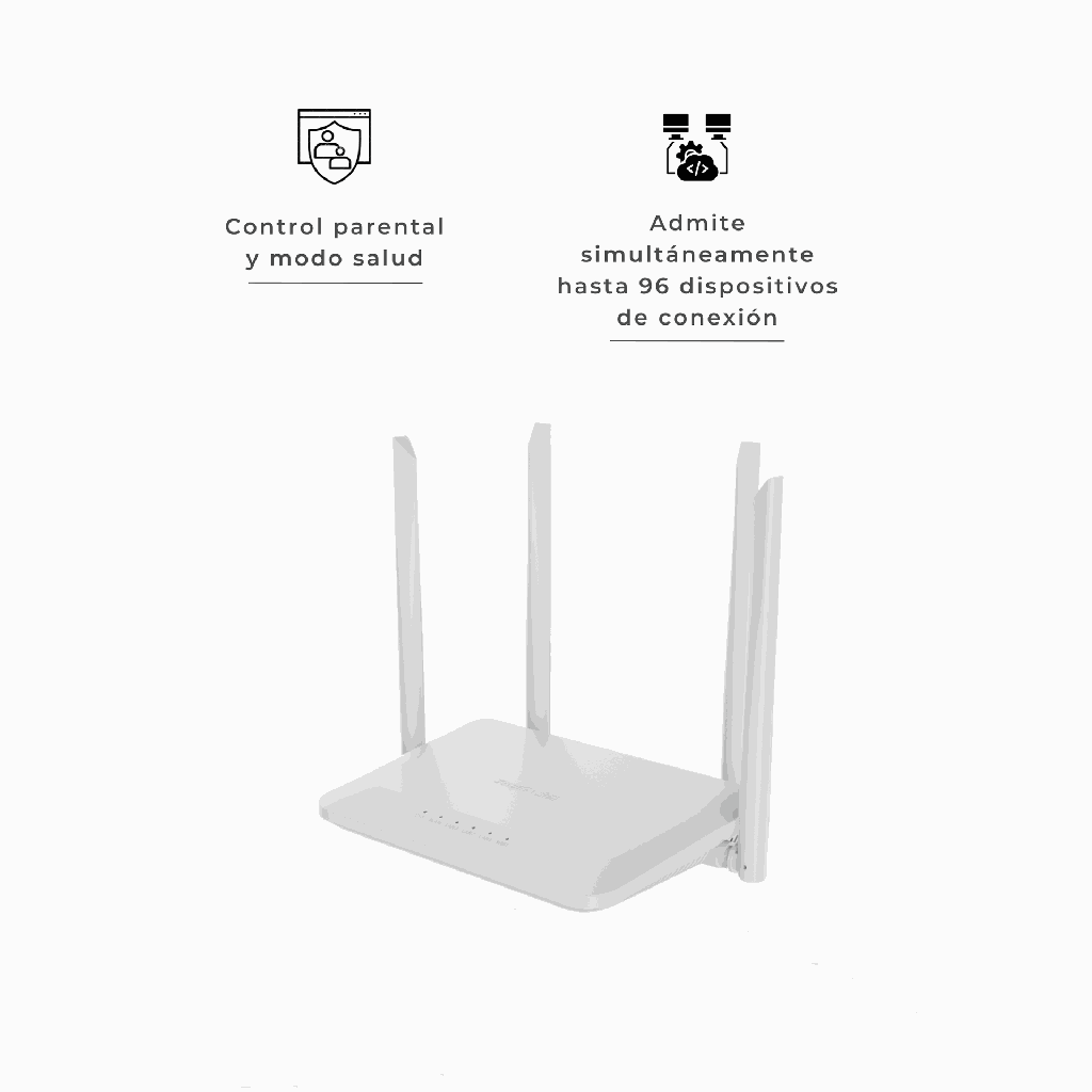 RGEW1200 | ROUTER 100MBPS DOBLE BANDA 