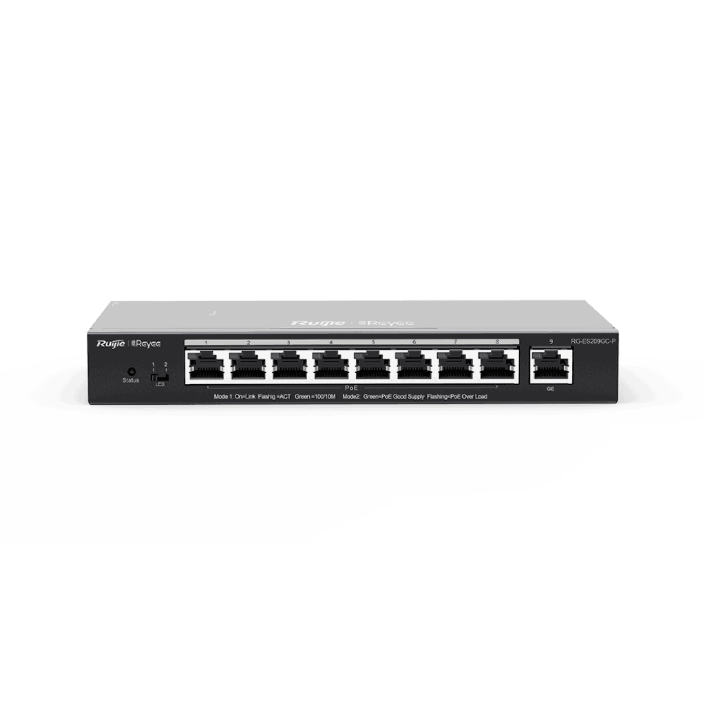 RGES209GCP | SWITCH POE9 PUERTOS GIGABIT  RJ45