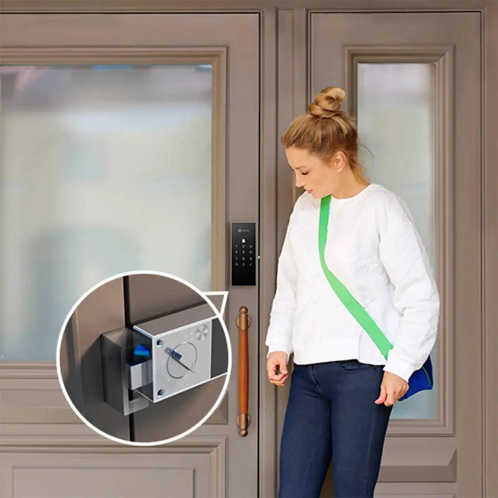 CS-DL03-R100-WP-BK | CERRADURA INTELIGENTE DL03