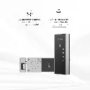 CS-DL03-R100-WP-BK | CERRADURA INTELIGENTE DL03
