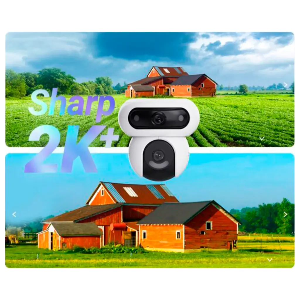 CS-H90-R100-8H44WKFL | CAMARA WIFI 4MP DOBLE LENTE 360° CON ROTACIÓN DUAL