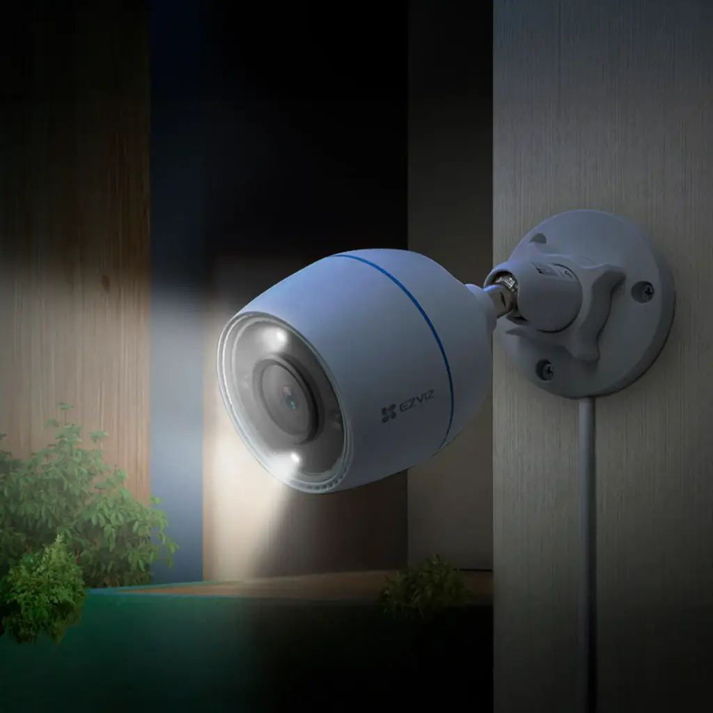 CS-H3c-R100-1J4WKFL | CAMARA WIFI 4MP CON AUDIO DETENCCION VISION A COLOR 