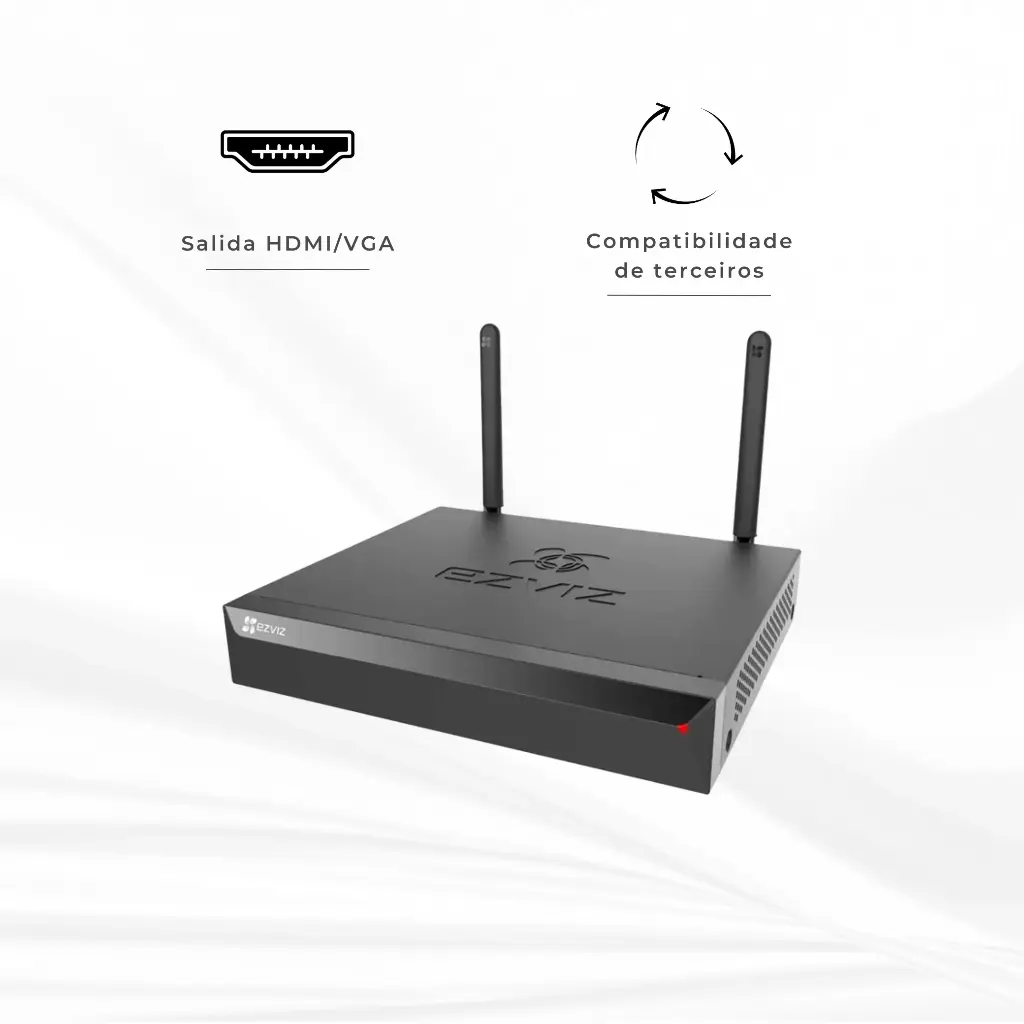 CS-X5S-8W | NVR INALAMBRICO 8CH POE