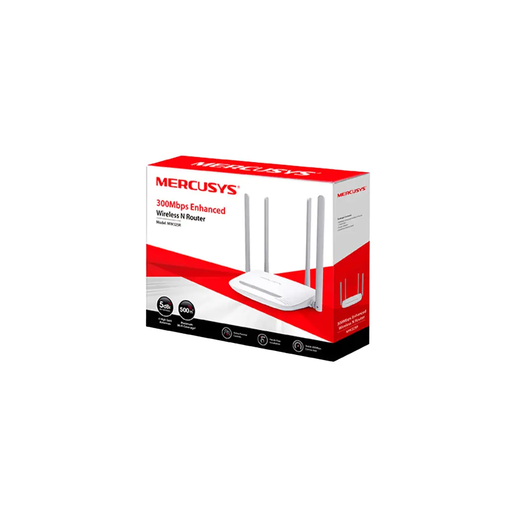 MW325R | ROUTER INALAMBRICO  MERCUSY 300MBPS